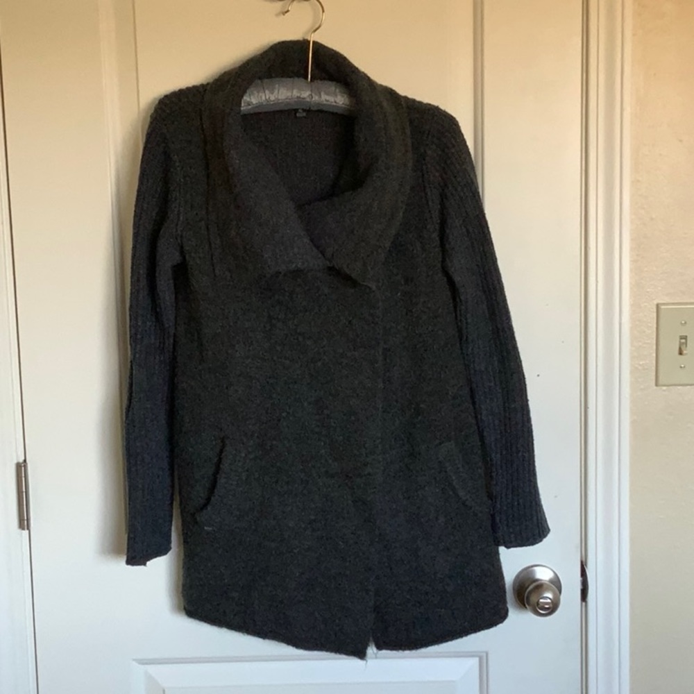 La Fee Verte draped sweater Anthropologie